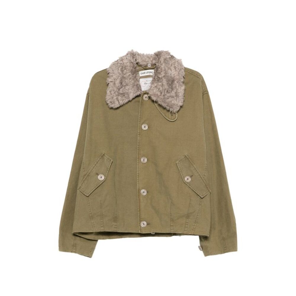 Our Legacy Green Jackets - Bomber Jackets Men